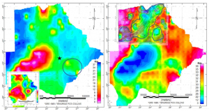 Curie Point Depth Mapping Underneath Botswana for Geothermal Prospect Identification Using Aeromagnetic Data